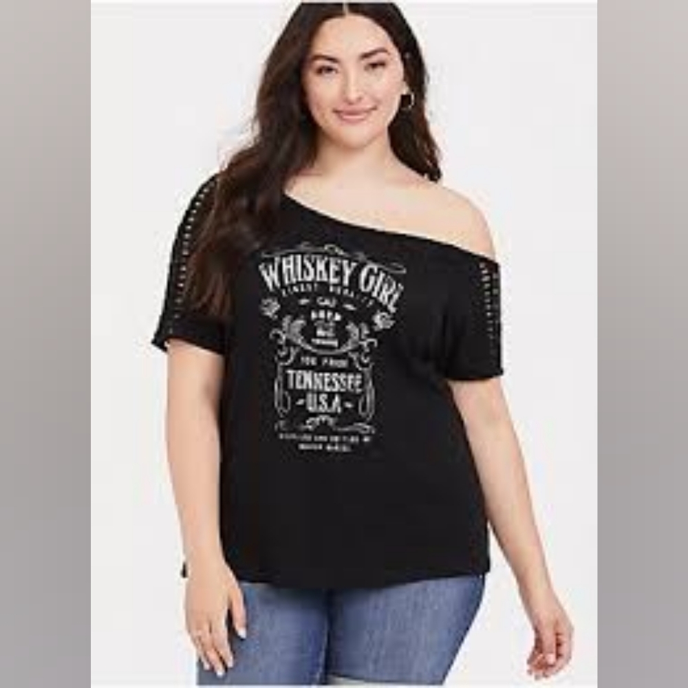 Torrid off shoulder size 2 top